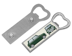 Mini Cooper Sport 2000 (green) Bottle Opener Fridge Magnet